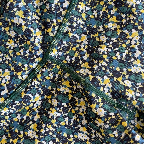 Outdoor Voices blue floral tech sweat leggings small - Picture 4 of 6